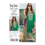Rang Rasiya (Replica) Lawn Suit With Chiffon Dupatta TL- 0306